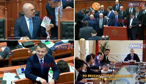Nga “mos dëgjo atë palloshin” tek “jeni një tufë palaçosh”/ Çfarë s’u pa këtë javë në politikë… (VIDEO)