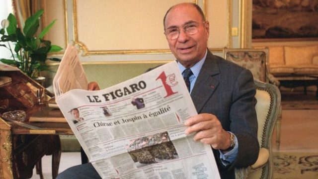 Vdes në moshën 93-vjeçare miliarderi dhe pronari i gazetës franceze “Le Figaro”