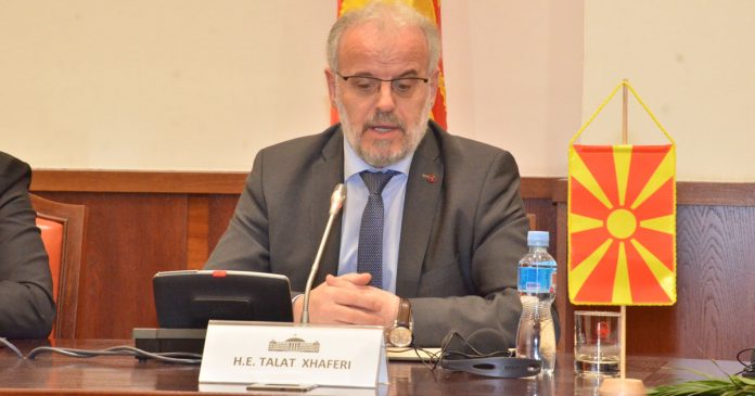 Kryeparlamentari i Maqedonisë në Tiranë: Rajoni ynë ka nevojë për stabilitet më shumë se kurrë