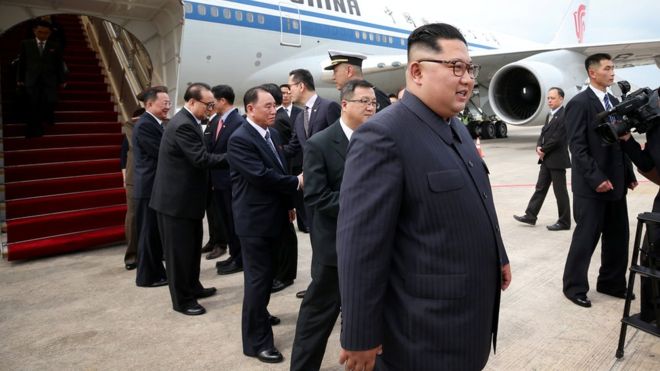TAKIMI I VITIT/ Kim Jong-un mbërrin në Singapor