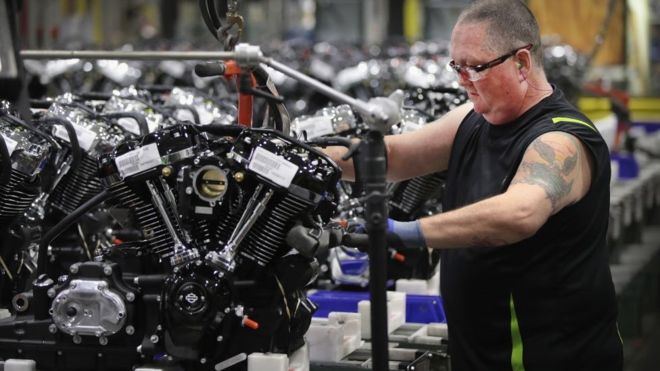 Marka e motorave Harley-Davidson ka në plan të zhvendos mjetet për të shmangur tarifat e…