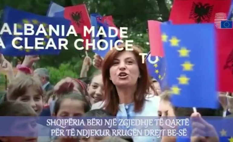 VIDEO/ Çfarë mesazhi ka BE për Bashën dhe PD? KE publikon kartolinën ku përgëzon Shqipërinë, por lë jashtë opozitën dhe…