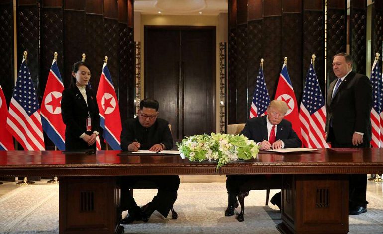 Samiti historik Trump-Kim Jong Un, çfarë parashikon marrëveshja me 3 pika