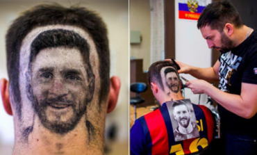 Botërori/ Berberi serb bëhet viral në rrjetet sociale, portrete futbollistësh në kokat e tifozëve