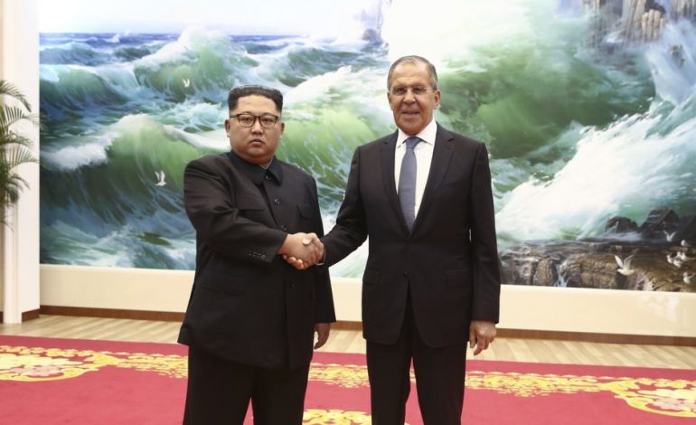 Lavrov takohet me udhëheqësin e Koresë së Veriut