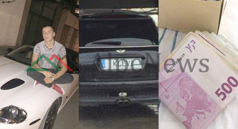 3.4 MILIONË EUROT/ Klevi Cani, 20 vjeçari i ARRESTUAR që postonte TUFAT E PARAVE në rrjetet sociale… (FOTOT)