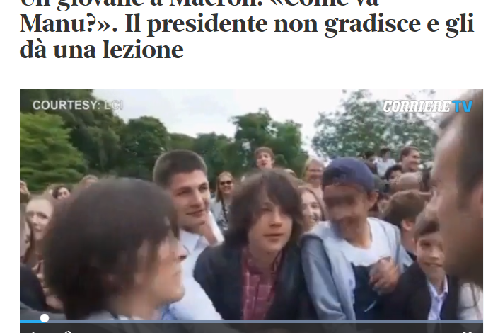 “Si shkon, Manu”/ Presidenti i kthehet duke i dhenë një leksion adoleshentes