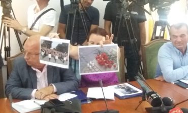 Plas sherri tek "Media" mes Yllit dhe Vokshit/ Kryeredaktori i RD tregon plagosjen në protestë, deputetja e PS i nxjerr fotot e 21 Janarit