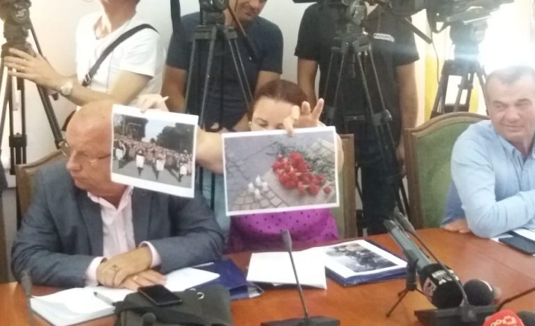 Plas sherri tek “Media” mes Yllit dhe Vokshit/ Kryeredaktori i RD tregon plagosjen në protestë, deputetja e PS i nxjerr fotot e 21 Janarit
