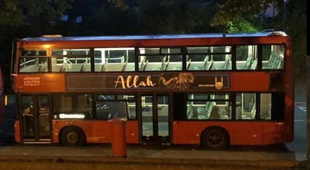 Autobusët me mbishkrimin ‘Allah’ midis Londrës