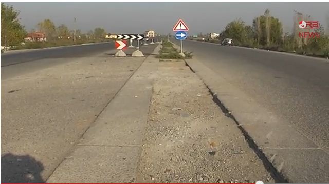 Riveshja me asfalt/ “BLLOKOHET” një tjetër segment i autostradës Durrës-Tiranë