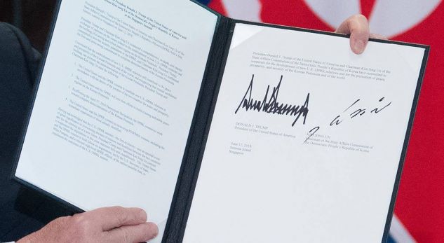 Detajet nga marrëveshja historike mes Kim Jong Un dhe Donald Trump