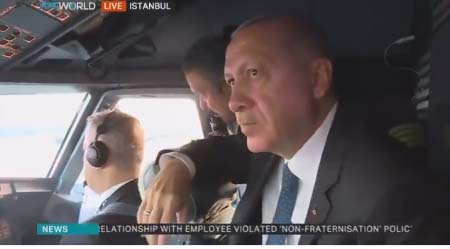Erdogan bën udhëtimin e parë nga aeroporti më i ri i Stambollit (VIDEO)