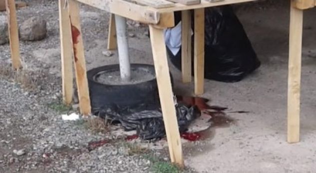 VRAU BURRIN NË MES TË TREGUT TË MILOTIT/ Dalin pamjet, 35 vjeçarja… (VIDEO)
