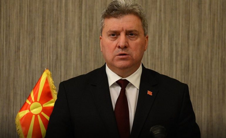 EMRI I MAQEDONISË/ Presidenti Ivanov nuk dekreton marrëveshjen, ja arsyet