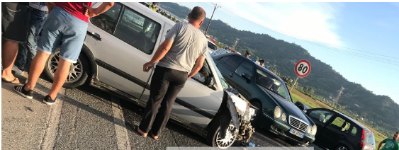 AKSIDENT I FRIKSHËM NË VORË/ Përplasen 4 makina, dëshmitari: I ishte hapur kafka e kokës keq…