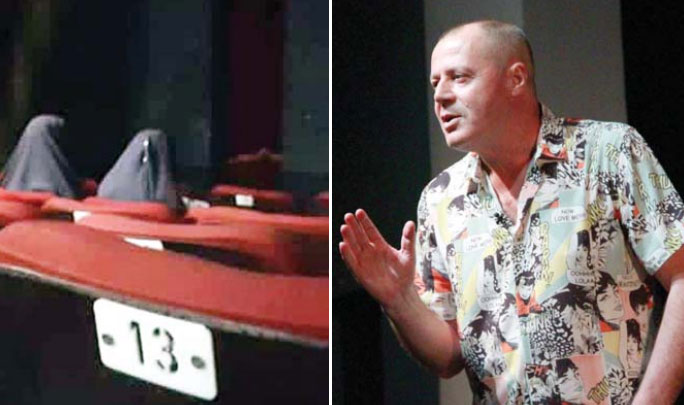 Dy vajza të mbuluara në shfaqjen për seksin, Nano: Ikën si hije, janë bërë myslimane me pahir