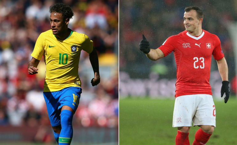LIVE/ Brazil- Zvicër, katër Shqiptarë kundër Neymar