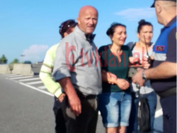 DALIN PAMJET FILMIKE/ Momentet e arrestimit të Violeta Donajt që EKZEKUTOI burrin me pistoletë… (VIDEO)