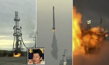 Raketa 2.7 mln dollarëshe “turpëron” Japoninë. Shpërthen pa u ngritur në ajër