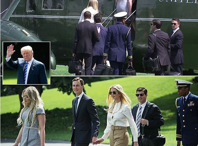 Donald Trump e kalon fundjavën me familjen, por pa Melanie në krah