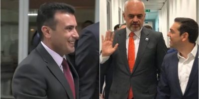 “MARRËVESHJET”/ Rama takim me Tsipras dhe Zaev në Prespë
