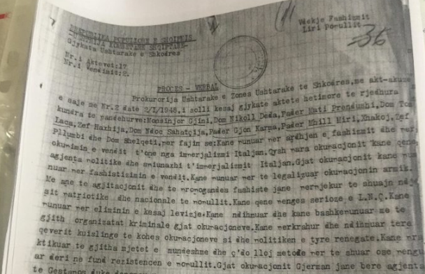 Dosja e rrallë e dënimit të DHJETË priftërinjve, 4 prej të cilëve i pushkatuan