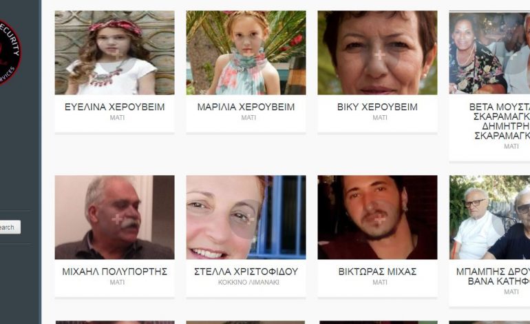 Zjarret në Greqi, publikohen fotot e disa prej personave që rezultojnë të humbur