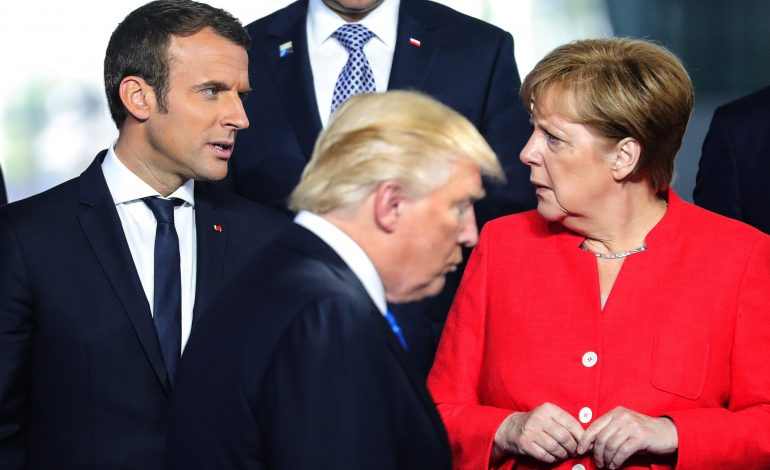 Merkel e palëkundur ndaj kërkesave të Trump për rritjen e shpënzimeve ushtarke