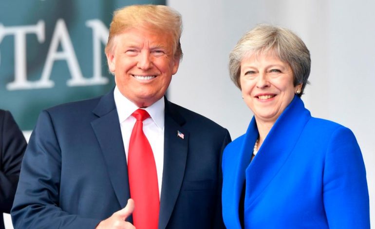 VIZITA E TRUMP NË LONDËR/ Presidenti dhe kryeministrja May në konferencë të përbashkët (LIVE)