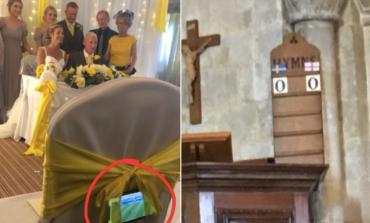 Me telefon duke parë ndeshjen në dasmë dhe kishë, tifozët anglez të ‘çmendur’ pas kombëtares (FOTO)