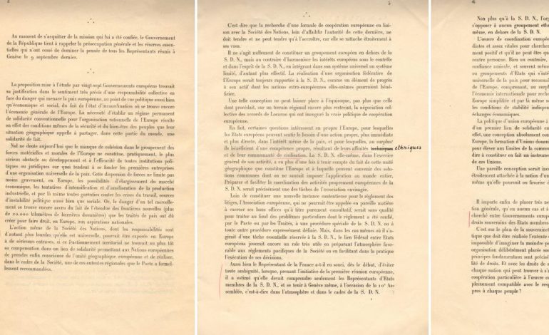 Bashkimi i paralelizuar i Europës para Luftës së Dytë Botërore, kërkesa që iu drejtua shtetit shqiptar