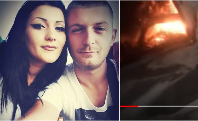 VRASJA E DYFISHTE/ Del VIDEO E RE, si u dogj makina ku u gjet arma në Shkodër, u përdor në vrasjen e ish-policit dhe partneres së tij (FOTO)