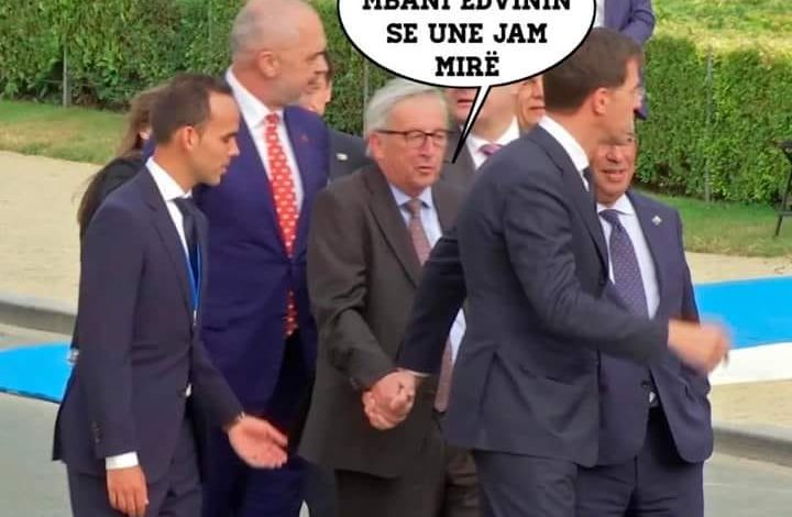 SAMITI I NATO-S/ Nga pritja e Rames per t’i dhënë dorën Macron, tek dehja e Junker, dhe puthja e Trudeau me gruan e… (VIDEO)
