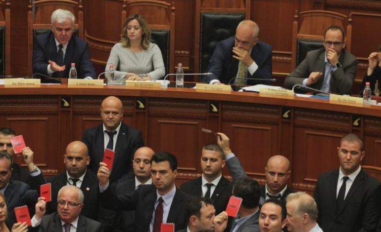 MIRATIMI I LIGJIT PËR SHEMBJEN E TEATRIT/ Basha: Do ja tregojmë se kush është “i forti”…