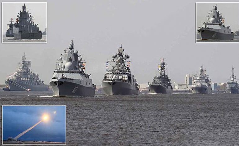 KËRCËNIMET RUSI-EUROPË/ Putin tregon FUQINË e shtetit. Publikon pamjet nga flota gjigande ushtarake