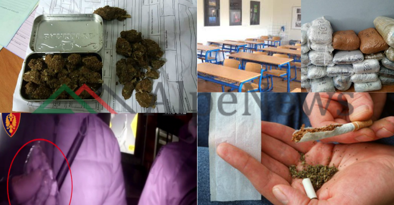 “BOBAT” E GJIMNAZEVE QË U KAPËN ME DROGË/ Nga “dyshja” e Ali Demit në Tiranë deri tek banda që shiste me qese…