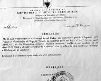 VDEKJA E EFEKTIVIT/ Flasin daja dhe nëna e Etmond Çukës: Duam pension, dhe status familje DËSHMORI