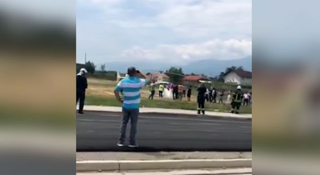Në këtë fshat të Shqipërisë, nusja zbret me helikopter (VIDEO)