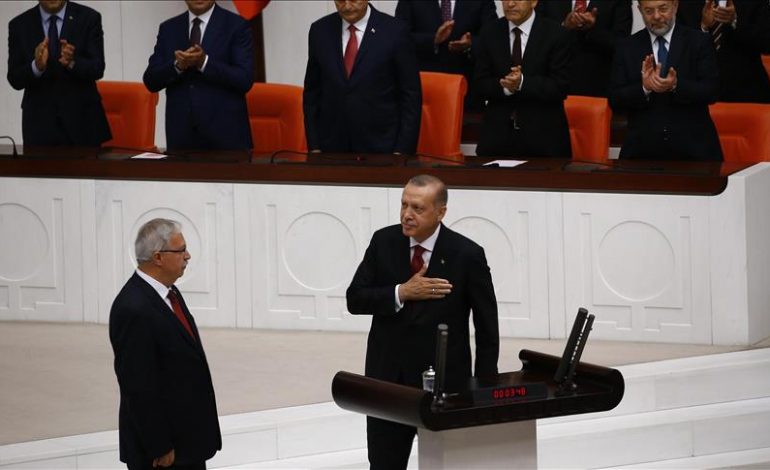 CEREMONIA E PRESIDENTIT TURK/ Recep Tayyip Erdogan jep betimin në Parlamentin e Turqisë