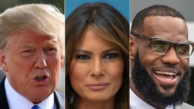 Trump e quajti “të paaftë”, Melania mbështet LeBron James: Ai ka punuar për gjëra të mira