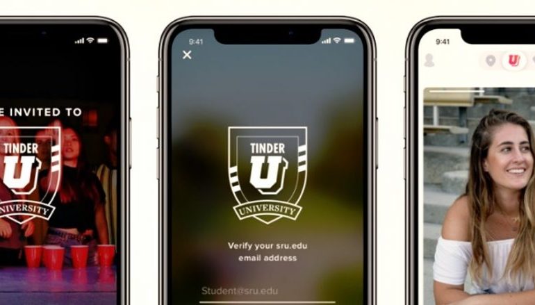 Tinder U është shërbimi i ri i njoftimeve, dizajnuar për studentët