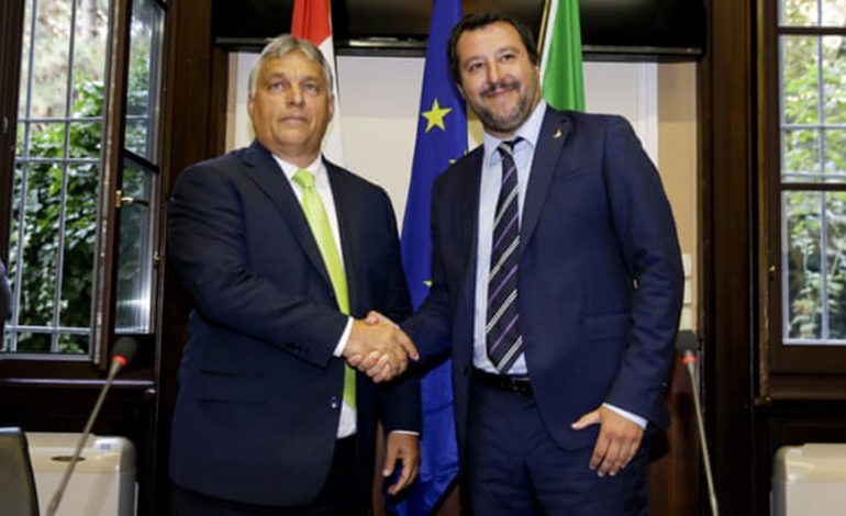 KRIZA E EMIGRANTËVE/ Orban-Salvini, aleancë kundër Brukselit për emigracionin