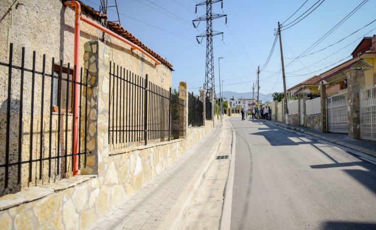 Bashkia e Tiranës përfundon ndërtimin për herë të parë të Rr. “Danish Jukniu”, Njësia 2