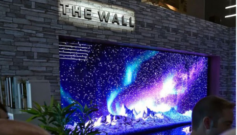 Del ekrani revolucionar i Samsung ‘The Wall’