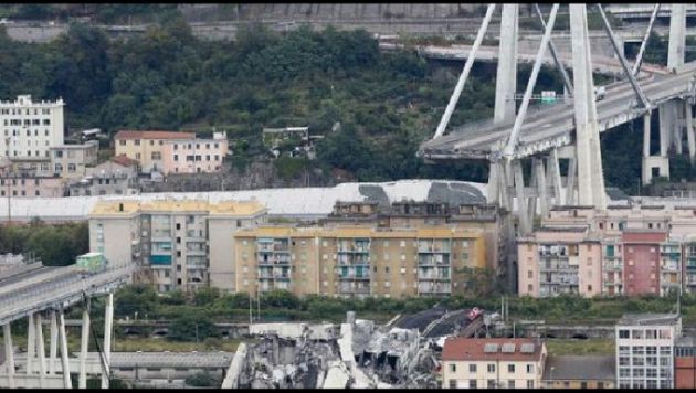 SHEMBJA E URËS NË GENOVA/ Dalin pamjet e reja me dron nga vendi i tragjedisë (VIDEO)