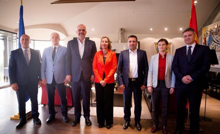 AXHENDA/ Kryeministrat e Ballkanit dhe Hahn nesër Durrës, BE: Do heqim barrierat