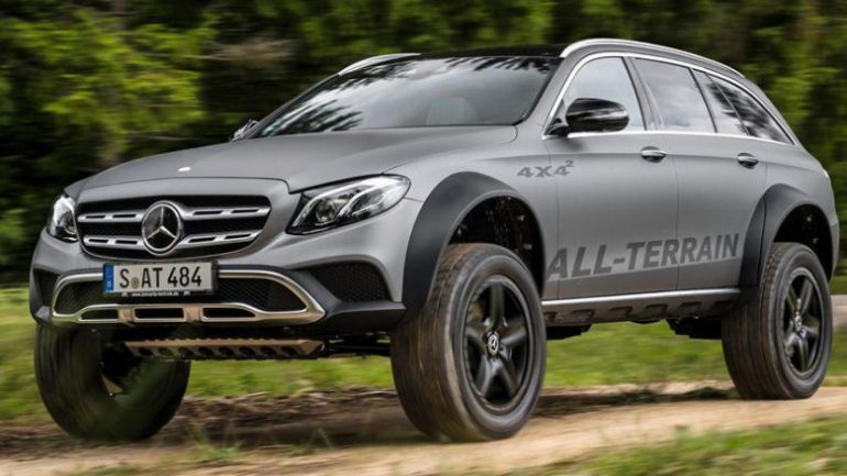 MAKINA PËR TË GJITHA TERRENET/ Del në aksion Mercedez Benz E-Class 4×4 (VIDEO)