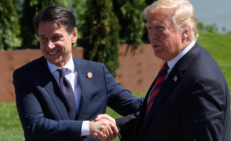 MARDHËNIET SHBA-ITALI/ “Hap krahun, Macron! Trump gjeti një “shok të ri” në Europë
