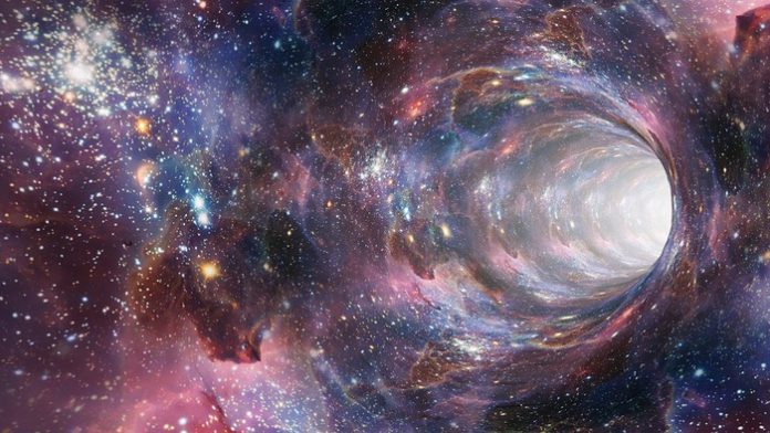 Valët gravitacionale të krijuara nga tunelet hapësirë-kohë